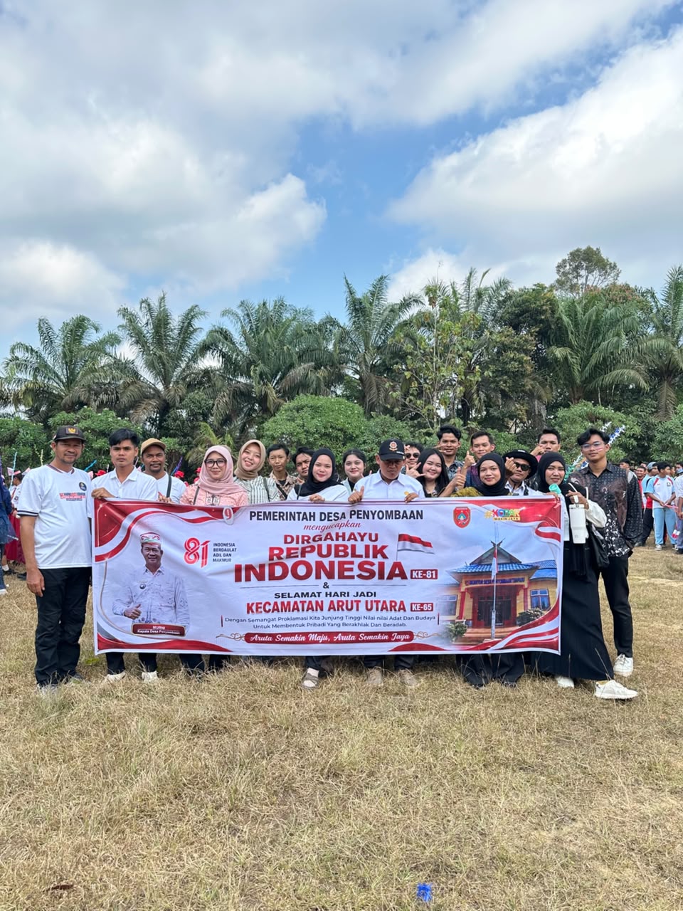 KEGIATAN PAWAI HARI JADI KECAMATAN ARUT UTARA YANG KE - 65